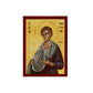 Saint Apostle icon, Handmade Greek Orthodox icon St Apostle, Byzantine art wall hanging on wood plaque icon, religious gift TheHolyArt