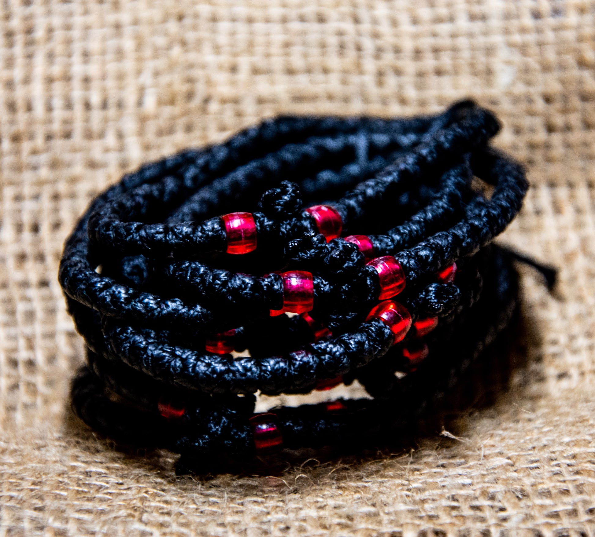 Handmade Prayer Rope, Komboskini bracelet 52 knot, Greek Orthodox Chotki  Brojanica Mount Athos