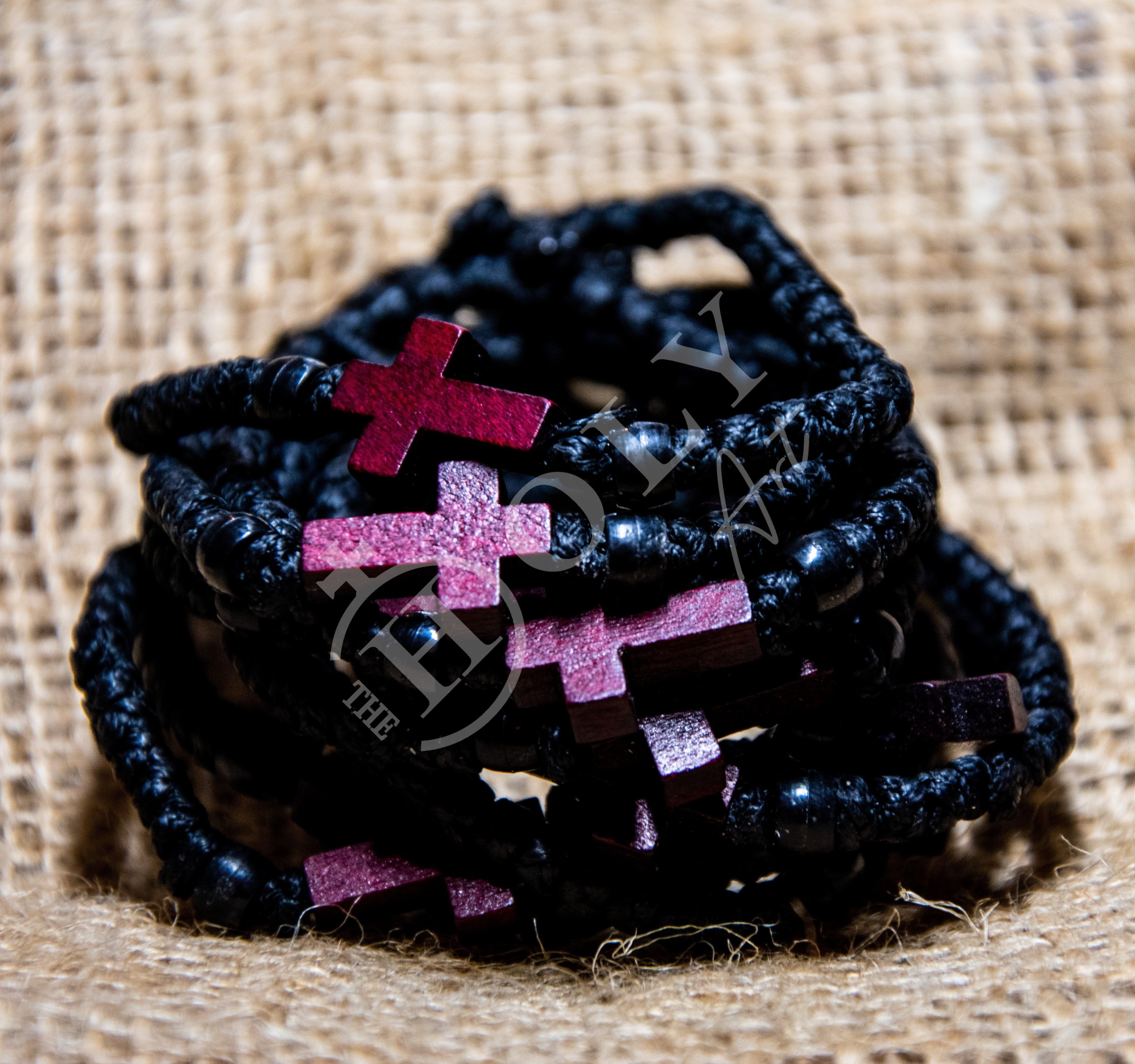 Men's Thick Large Komboskini Cross Bracelet – GREEK GIFT SHOP