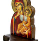Christian Iconostasis with Holy Virgin Mary 30x22cm, Handmade Orthodox shrine of Our Lady, Byzantine altar wall hanging wood plaque TheHolyArt