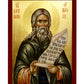 Saint Herman icon, Handmade Greek Orthodox icon of St Herman of Alaska, Byzantine art wall hanging icon on wood plaque, religious decor TheHolyArt