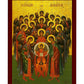 Synaxis of the Archangels icon, Handmade Greek Orthodox Icon of the Ga-TheHolyArt
