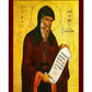 Saint Gerasimos icon, Handmade Greek Orthodox icon of St Gerasimus of Kefalonia, Byzantine art wall hanging on wood plaque, religious decor TheHolyArt