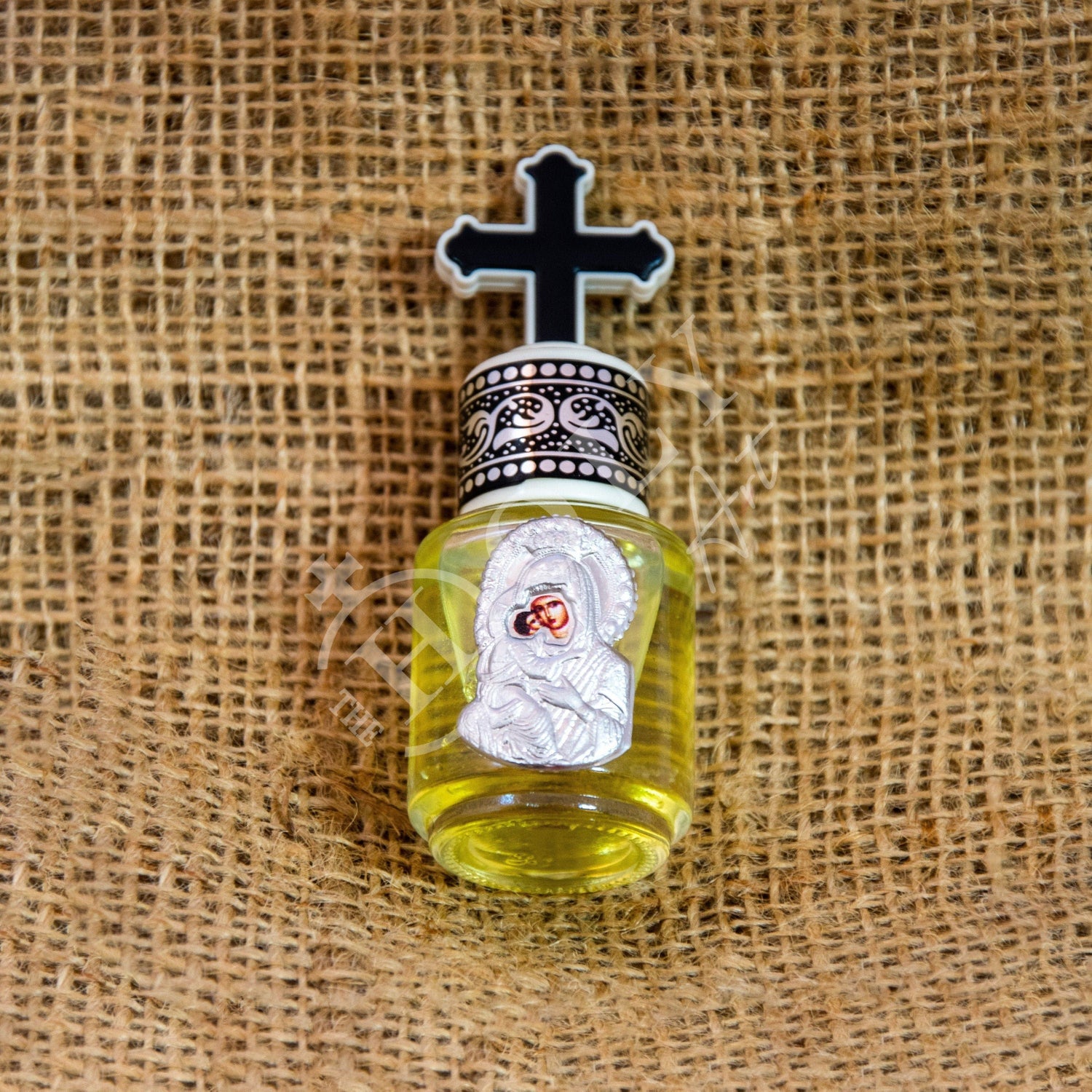Holy Anointing Oil from Mount Athos, Holy Myrrh, Blessed Myron Consecrated Oil, Chrism Incense Healing Prayer Oil, Spiritual gift - TheHolyArt
