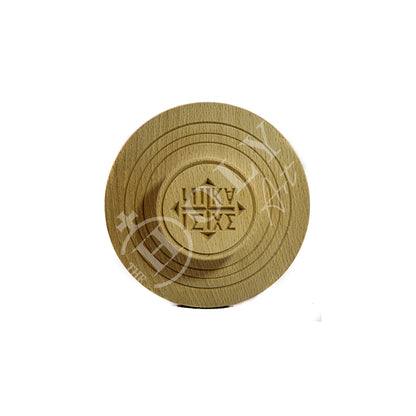 Holy Bread Seal, Christian Prosphora Seal, Carved Handmade Natural Wood Prosphora Stamp, Mt.Athos Holy Communion Bread Seal, religious gift - TheHolyArt