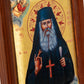Saint Iakovos Tsalikis icon, Handmade Greek Orthodox icon, Byzantine art wall hanging canvas icon w/ gold leaf wood plaque, religious gift TheHolyArt