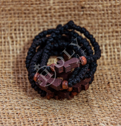 Handmade Prayer Rope, Komboskini bracelet 33 knot w Cross, Greek Orthodox Bracelet Chotki Brojanica blessed from Mount Athos, religious gift - TheHolyArt