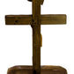 Crucifix Orthodox Iconostasis, Jesus Christ Blessing Cross, Byzantine art wall hanging, Greek Handmade wooden Cross, religious decor TheHolyArt
