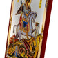 Saint George icon, Handmade Greek Orthodox icon of St George, Byzantine art wall hanging icon wood plaque, religious decor 22x16cm TheHolyArt