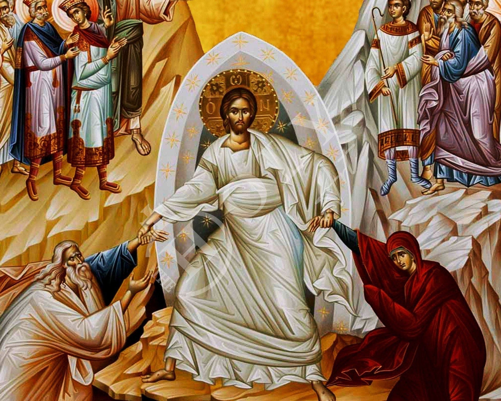 Greek Resurrection Icon