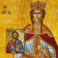 Saint Theodora icon the Empress, Handmade Greek Orthodox icon of St Th-TheHolyArt