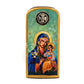 Virgin Mary icon Panagia, Handmade Greek Orthodox icon of Theotokos, Mother of God Byzantine art wall hanging wood plaque, wedding gift TheHolyArt