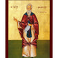 Saint Theophilus icon, Handmade Greek Orthodox icon St Theophilus, Byzantine art wall hanging on wood plaque icon, religious decor TheHolyArt