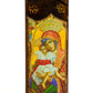 Virgin Mary icon Panagia Eleousa, Handmade Greek Orthodox Icon, Mother of God Byzantine art wall hanging, Theotokos icon, religious decor TheHolyArt