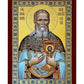 Saint John of Kronstadt icon, Handmade Orthodox Christian icon of St John the Righteous, Religious art wall hanging on wood plaque TheHolyArt