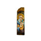 Saint John Evangelist icon, Handmade Greek Orthodox icon St John the Theologian, Apostle John Byzantine art wall hanging wood plaque TheHolyArt