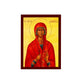 Saint Lucy icon, Handmade Greek Catholic Orthodox icon of St Lucy of Syracuse, Byzantine art wall hanging wood plaque, religious gift TheHolyArt