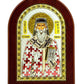 Saint Dionysius of Zakynthos icon, Handmade Silver Greek Orthodox icon-TheHolyArt