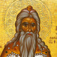 Saint Zachariah icon the Prophet, Handmade Greek Orthodox icon of St Zachariah The Righteous, Byzantine art wall hanging, religious decor TheHolyArt