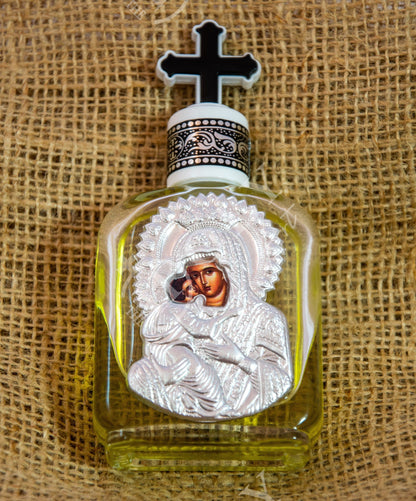 Holy Anointing Oil from Mount Athos, Holy Myrrh, Blessed Myron Consecrated Oil, Chrism Incense Healing Prayer Oil, Spiritual gift - TheHolyArt