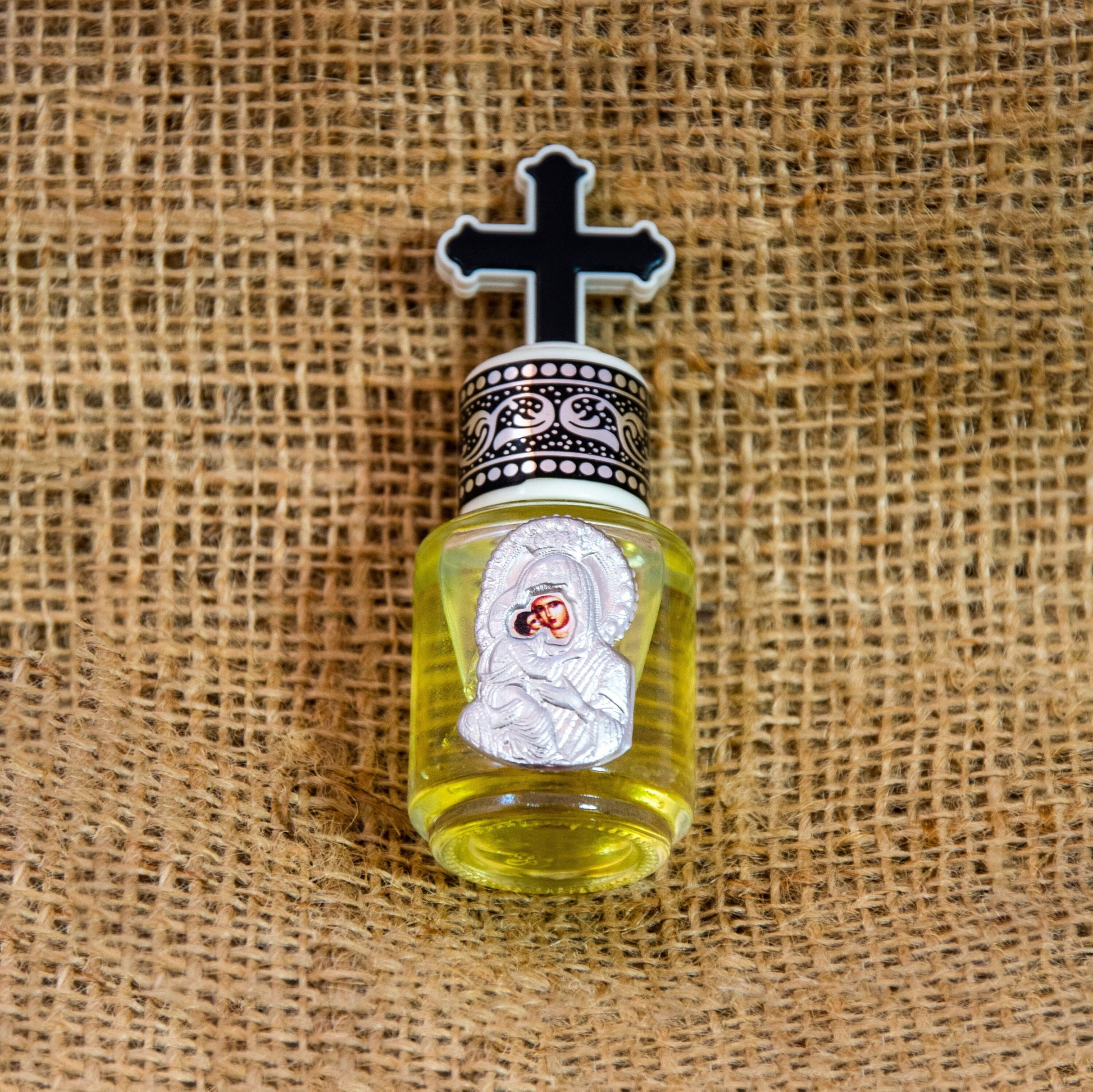 Anointing Holy Oil Cylinder Bottle With Cross Nickel plated, Anointing Oil  Bottles, Orthodox Family www. Online Christian Art Store. Greek  Orthodox Incense, Holy Icons, Church Supplies