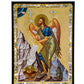 Saint John icon, Byzantine art wall hanging, Greek Orthodox handmade wood icon plaque of Saint John Baptist 27x21cm, religious home decor TheHolyArt