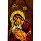 Virgin Mary icon Panagia, Handmade Greek Orthodox Icon, Mother of God -TheHolyArt
