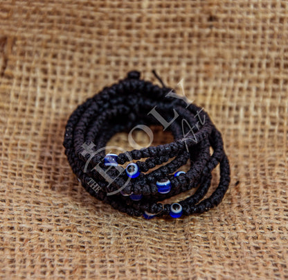 Handmade Prayer Rope, Komboskini bracelet 52 knot, Greek Orthodox Bracelet Chotki Brojanica blessed from Mount Athos, religious gift - TheHolyArt