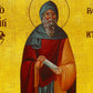 Saint Benedict icon of Nursia, Handmade Greek Catholic icon of St Bene-TheHolyArt