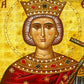 Saint Helen icon, Handmade Greek Christian Orthodox Icon of St Helen, Byzantine art wall hanging wood plaque, religious decor TheHolyArt