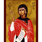 Saint Margaret icon, Handmade Greek Orthodox icon of St Margaret of Scotland, Byzantine art wall hanging wood plaque, religious gift TheHolyArt