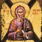 Saint Andrew icon, Handmade Greek Orthodox icon St Andrew, Apostle Andrew Byzantine art wall hanging wood plaque 29x21cm, wedding gift TheHolyArt