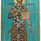 Jesus Christ icon, Handmade Greek Orthodox icon Great High Priest, Byzantine art wall hanging canvas icon wood plaque 38x24cm TheHolyArt