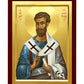 Saint Timothy icon, Handmade Greek Orthodox icon of St Timothy the Apostle, Byzantine art wall hanging icon wood plaque, religious decor TheHolyArt