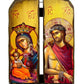 Virgin Mary & Jesus Christ icon , Handmade Greek Orthodox Icon, Mother of God and our Lord Byzantine art wall hanging wood plaque, decor TheHolyArt