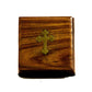 Handmade Religious carved wooden Prayer box with Christian Cross, Greek Vintage Decorative Jewelry Keepsake box 10x10x5cm, vintage gift TheHolyArt