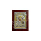Virgin Mary icon Axion Esti, Handmade Silver Greek Orthodox Icon, Mother of God Byzantine art, Theotokos handmade wall hanging wood plaque - TheHolyArt