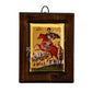Saint Demetrius icon, Greek Orthodox icon of St Demetrios, Handmade Byzantine wall hanging art on canvas w/ gold leaf wood plaque TheHolyArt
