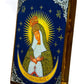 Virgin Mary icon Panagia of Stars, Handmade Greek Orthodox Icon, Mother of God Byzantine art, Theotokos wall hanging wood plaque decor TheHolyArt