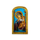 Virgin Mary icon Panagia Paramythia, Handmade Greek Orthodox Icon of Mother of God, Theotokos Byzantine art wall hanging wood plaque decor TheHolyArt