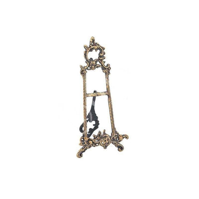 Vintage Metal Brass & Nickel Stand for Icons or Books Handmade religious home decor - TheHolyArt