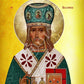 Saint Joasaph icon, Handmade Greek Orthodox icon of St Joasaph of Belgorod, Byzantine art wall hanging icon wood plaque, religious gift - TheHolyArt