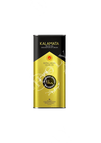 Greek Extra Virgin Olive Oil, Kalamata Messinia PDO Cold Extraction Koroneiki Variety Low Acidity 0.2% Superior First Cold Extraction Oil - TheHolyArt