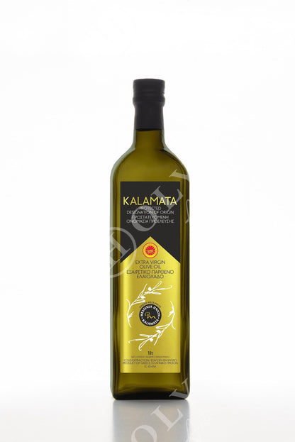 Greek Extra Virgin Olive Oil, Kalamata Messinia PDO Cold Extraction Koroneiki Variety Low Acidity 0.2% Superior First Cold Extraction Oil - TheHolyArt