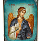 Archangel Michael icon, Handmade Greek Orthodox icon of St Michael, Byzantine wood plaque TheHolyArt