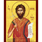 Saint Alexios icon, Handmade Greek Orthodox icon Saint Alexios Man of God, Byzantine art wall hanging on wood plaque icon, religious gift TheHolyArt