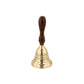 Handmade Carved Christian Altar Brass Bell with Natural Wood handle Church supplies religious gift ideas TheHolyArt