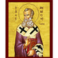 Saint Athanasius icon of Alexandria, Greek Handmade Orthodox icon of St Athanasios the Great, Byzantine art wall hanging, religious gift TheHolyArt