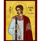 Saint Roman icon, Handmade Greek Orthodox icon of St Romanos the Melodist, Byzantine art wall hanging icon on wood plaque, religious gift TheHolyArt