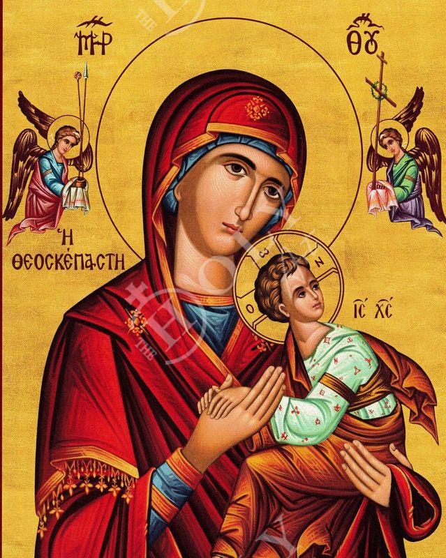 Icon of the popular Virgin Mary, the Mother of God